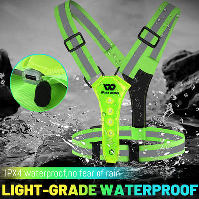 LED Reflective Safety Vest