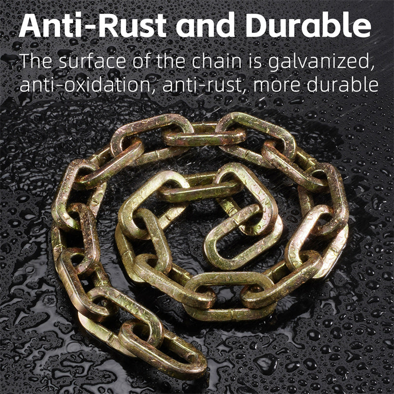 WEST BIKING Bicycle Lock 2 in 1 Heavy Anti-theft Chain U-Lock MTB Road Bike E-bike Motorcycle 2 Keys Dual Security Chain Lock