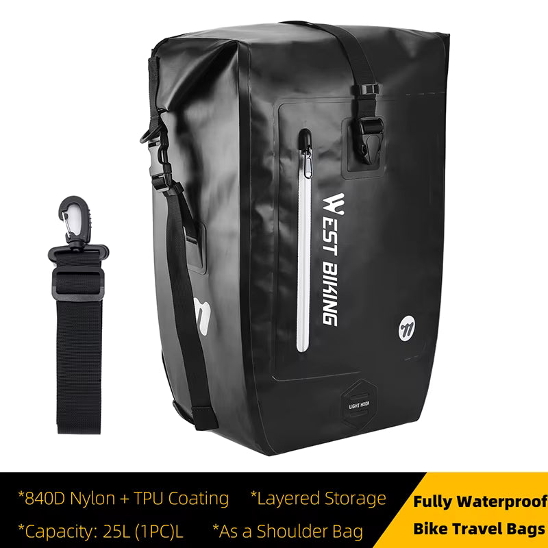 Waterproof 25L Pannier Bag