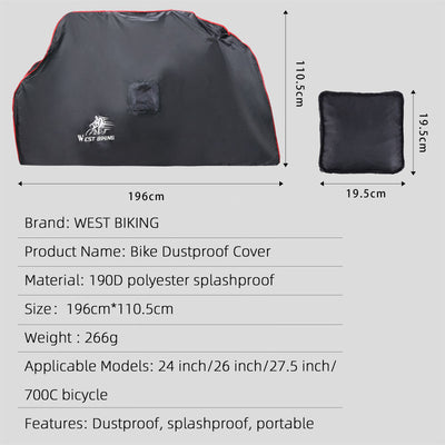 Waterproof Bike & eBike Cover