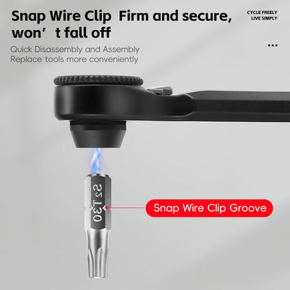 12 in 1 Multi Functional Ratchet Wrench Kit