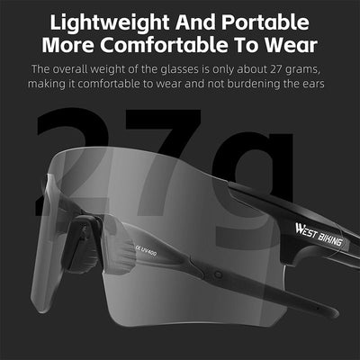 Cycling Sunglasses — Photochromic & Polarized