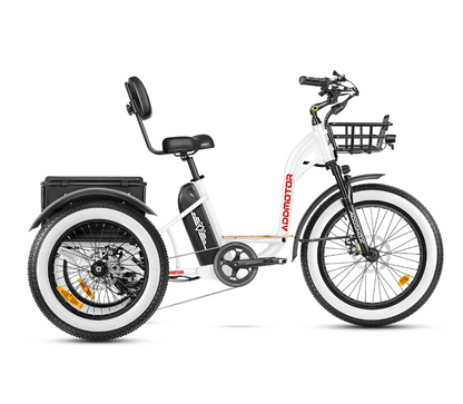 Addmotor Grandtan II 750W 2024 Off Road Electric Trike Zeus Ebikes Canada