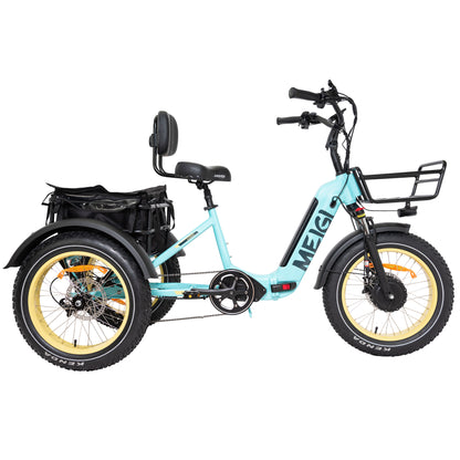 Meigi Silverado Fat Tire Folding Electric Trike