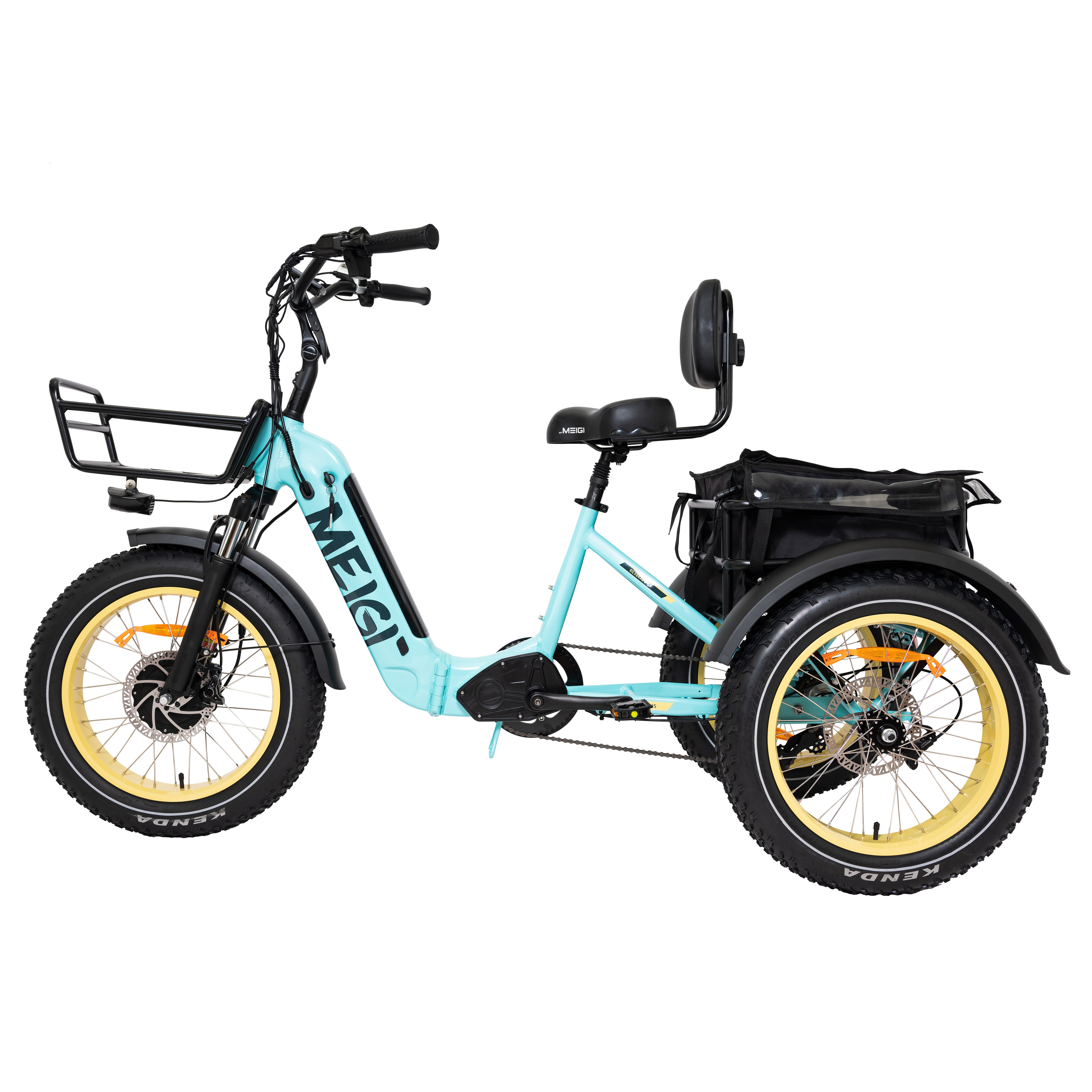 Meigi Silverado Fat Tire Folding Electric Trike