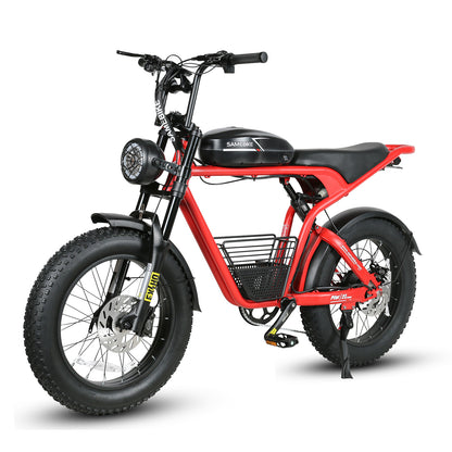 Samebike M20 Fat Tire Retro Ebike