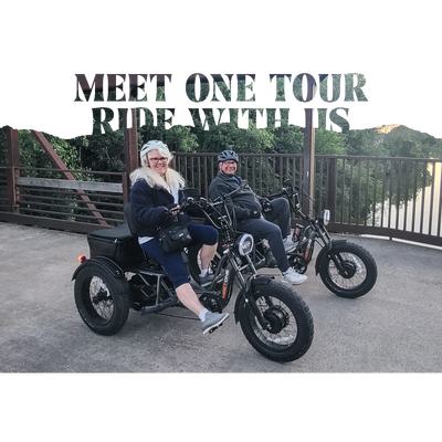 Meet One Tour Dual-Motor Dual-Battery Electric Trike (AWD)