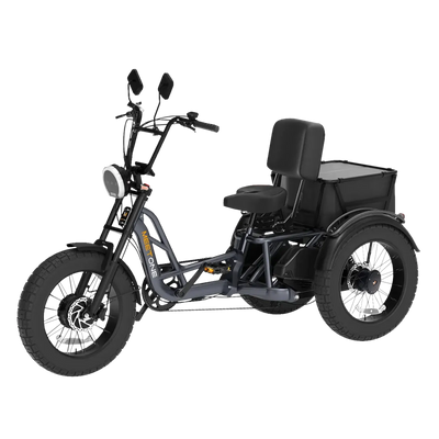 Meet One Tour Dual-Motor Dual-Battery Electric Trike (AWD)