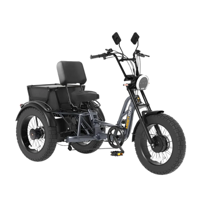 Meet One Tour Dual-Motor Dual-Battery Electric Trike (AWD)