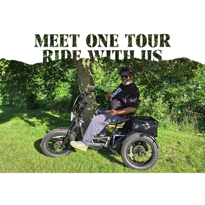 Meet One Tour Dual-Motor Dual-Battery Electric Trike (AWD)