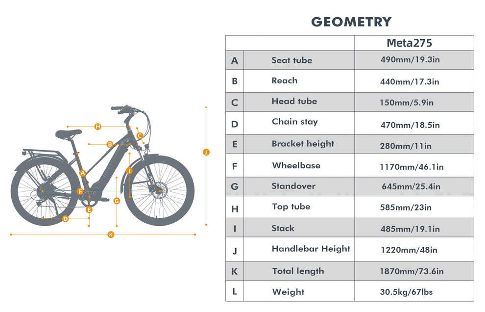 Eunorau Meta275 500W Ebike