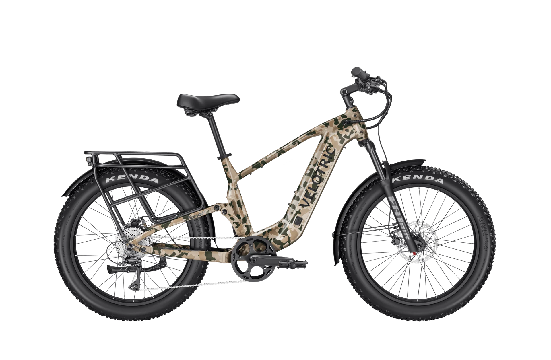 Velotric Nomad 2X — Full Suspension Fat Tire eBike (750W / 1400W Peak, 105Nm)