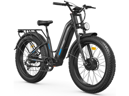FREESKY Ranger M-540 Dual-Motor Step-Thru Electric Bike (48V 25Ah, 3500W Peak)