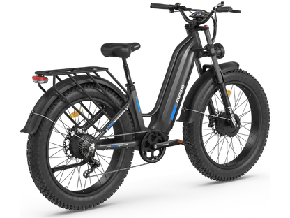FREESKY Ranger M-540 Dual-Motor Step-Thru Electric Bike (48V 25Ah, 3500W Peak)