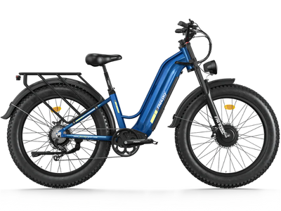 FREESKY Ranger M-540 Dual-Motor Step-Thru Electric Bike (48V 25Ah, 3500W Peak)