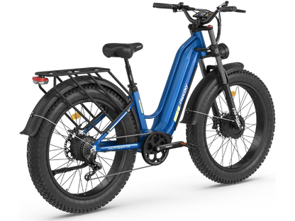 FREESKY Ranger M-540 Dual-Motor Step-Thru Electric Bike (48V 25Ah, 3500W Peak)