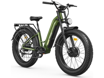 FREESKY Ranger M-540 Dual-Motor Step-Thru Electric Bike (48V 25Ah, 3500W Peak)