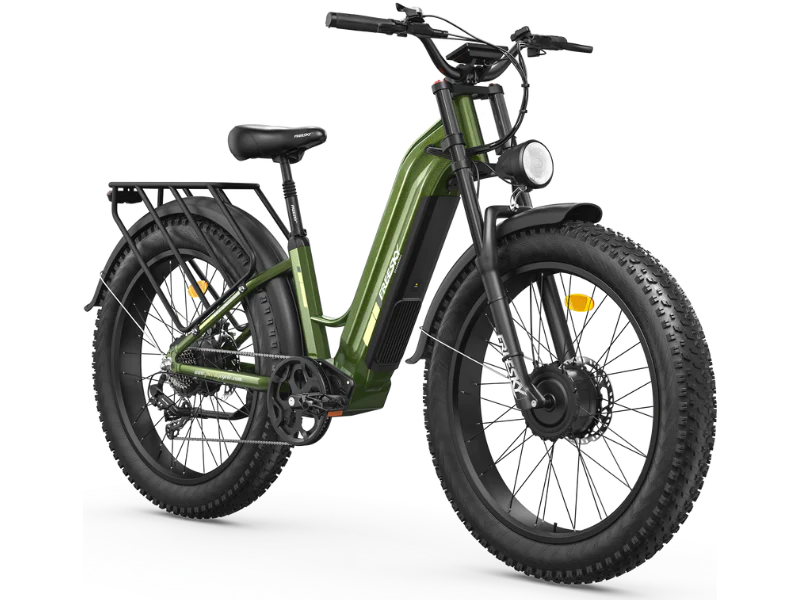 FREESKY Ranger M-540 Dual-Motor Step-Thru Electric Bike (48V 25Ah, 3500W Peak)