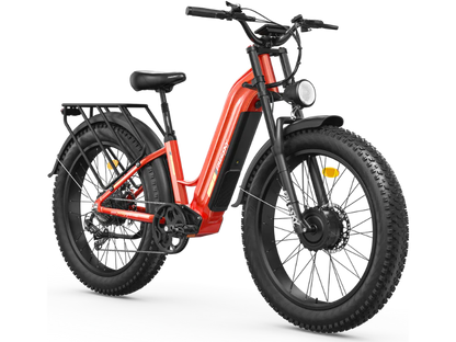 FREESKY Ranger M-540 Dual-Motor Step-Thru Electric Bike (48V 25Ah, 3500W Peak)