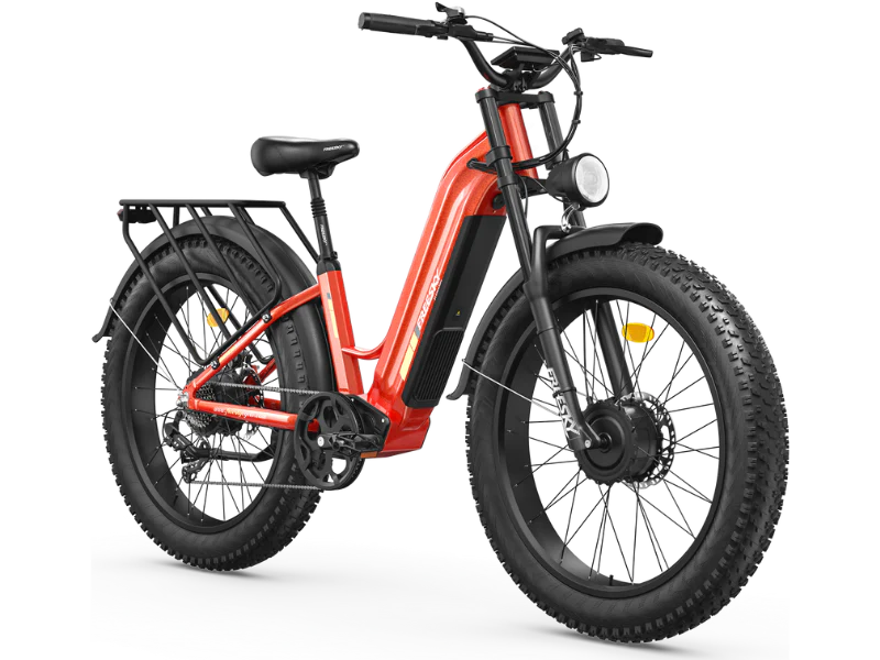 FREESKY Ranger M-540 Dual-Motor Step-Thru Electric Bike (48V 25Ah, 3500W Peak)