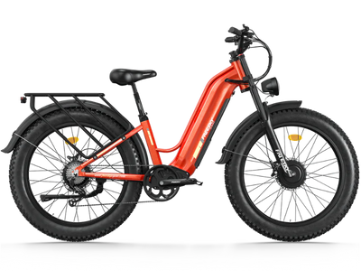 FREESKY Ranger M-540 Dual-Motor Step-Thru Electric Bike (48V 25Ah, 3500W Peak)