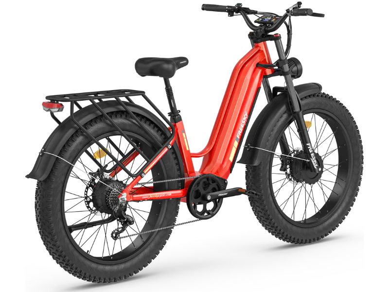 FREESKY Ranger M-540 Dual-Motor Step-Thru Electric Bike (48V 25Ah, 3500W Peak)