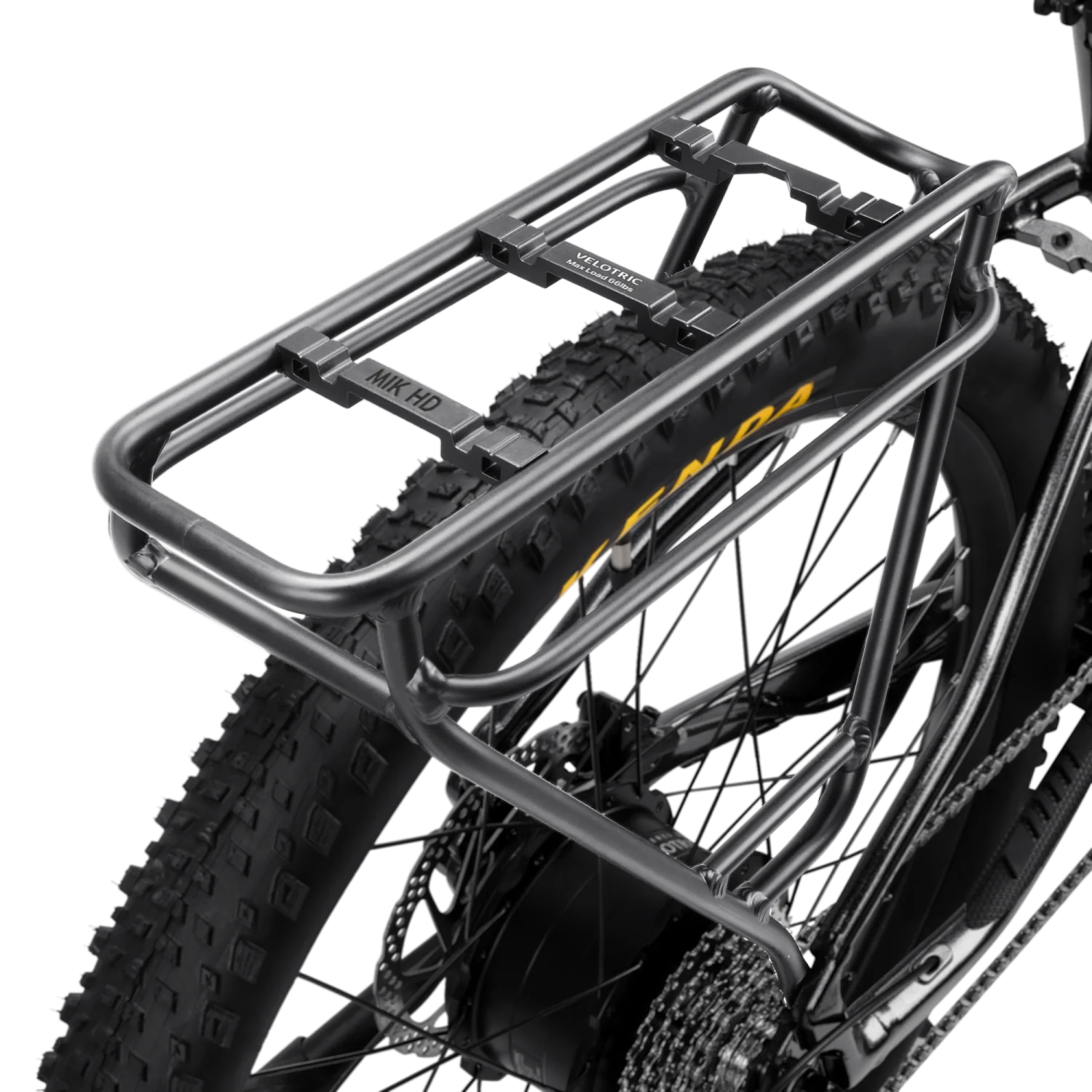 Velotric Summit 1 Rear Rack — MIK HD Aluminum Cargo Rack (66 lb Capacity)