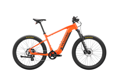 Velotric Summit 1 in Sunrise Orange, right side view — Zeus eBikes Canada