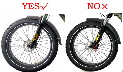 VTUVIA EBike Fenders