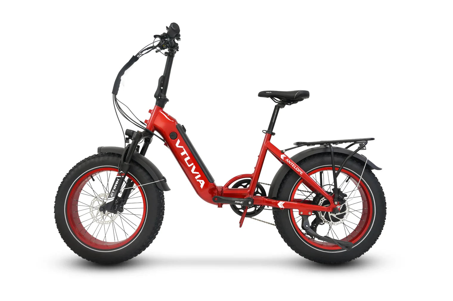 Vtuvia Antelope 750W Fat Tire Step Thru Folding Ebike