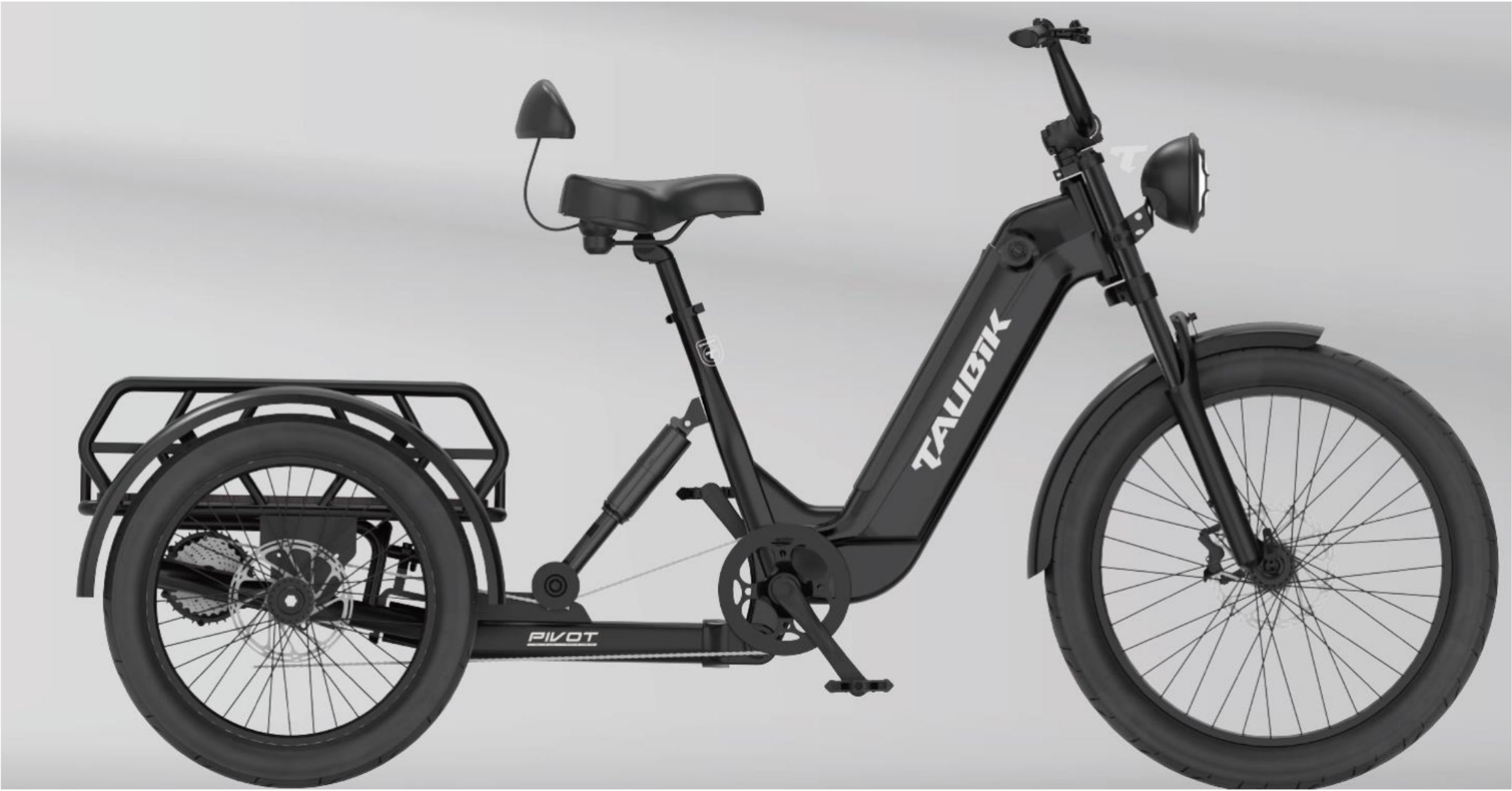 Taubik Pivot Electric Trike (Designed in Canada. Pre-Order, Arriving Early May 2025)