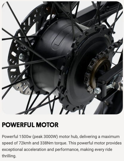 GT73 Pro Electric Motorbike