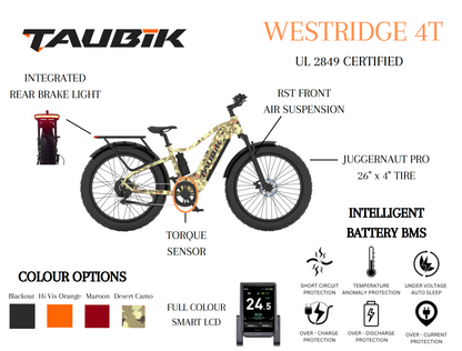 Taubik Westridge 4T (Designed in Canada)