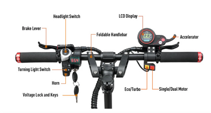 X5 6000W Dual Motor Electric Scooter