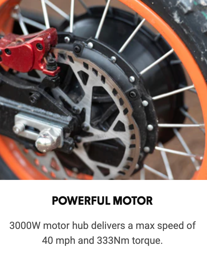 GT54 Pro Electric Mini Motorbike