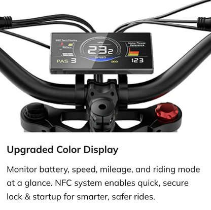 FREESKY Ranger M-540 Dual-Motor Step-Thru Electric Bike (48V 25Ah, 3500W Peak)