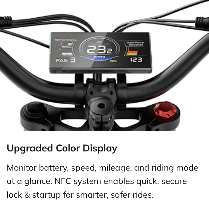 FREESKY Ranger M-540 Dual-Motor Step-Thru Electric Bike (48V 25Ah, 3500W Peak)