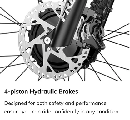 FREESKY Ranger M-540 Dual-Motor Step-Thru Electric Bike (48V 25Ah, 3500W Peak)