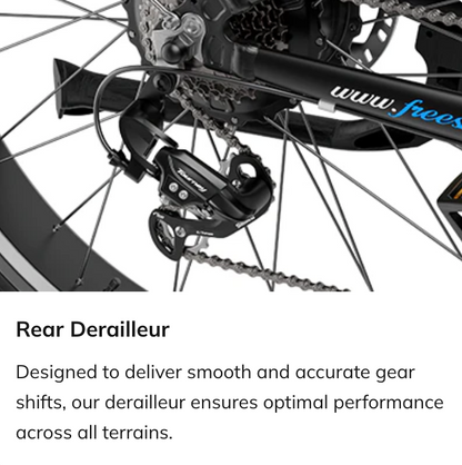 FREESKY Ranger M-540 Dual-Motor Step-Thru Electric Bike (48V 25Ah, 3500W Peak)