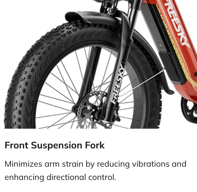 FREESKY Wild Cat Ultra A-340 – Full Suspension Step-Thru Fat Tire eBike (48V 25Ah)