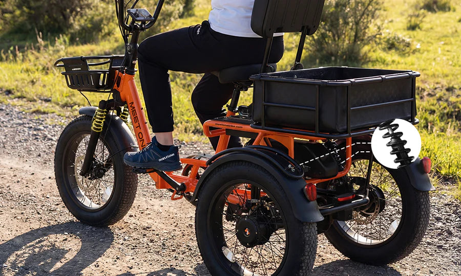 Meet One Breeze Pro 2.0 Full-Suspension Fat Tire Electric Trike