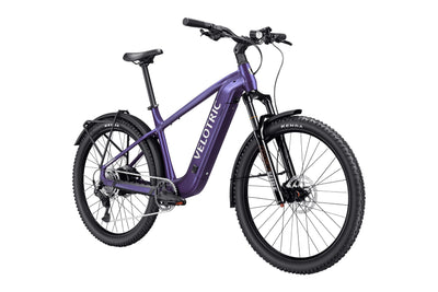 Velotric Summit 2 in Galaxy Purple, front three-quarter view — Zeus eBikes Canada