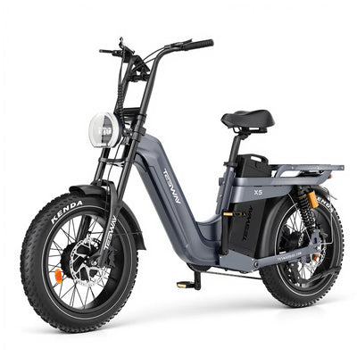Tesway X5 AWD Step-Thru Dual-Motor Electric Bike