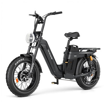 Tesway X5 AWD Step-Thru Dual-Motor Electric Bike