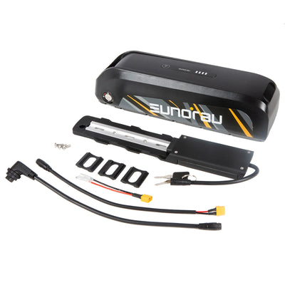 Eunorau Universal 48V15Ah Secondary Battery with RA4/Bullet/XT60-F Ports