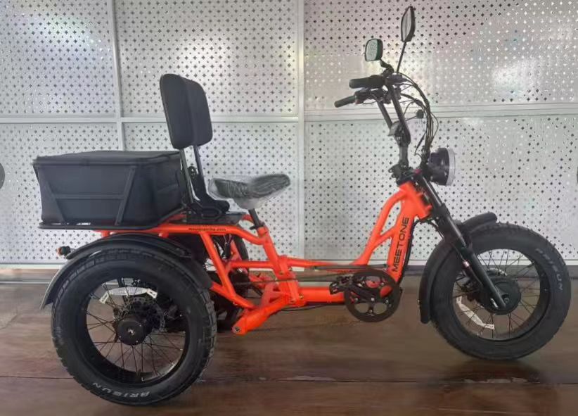 Meet One Tour Dual-Motor Dual-Battery Electric Trike (AWD)