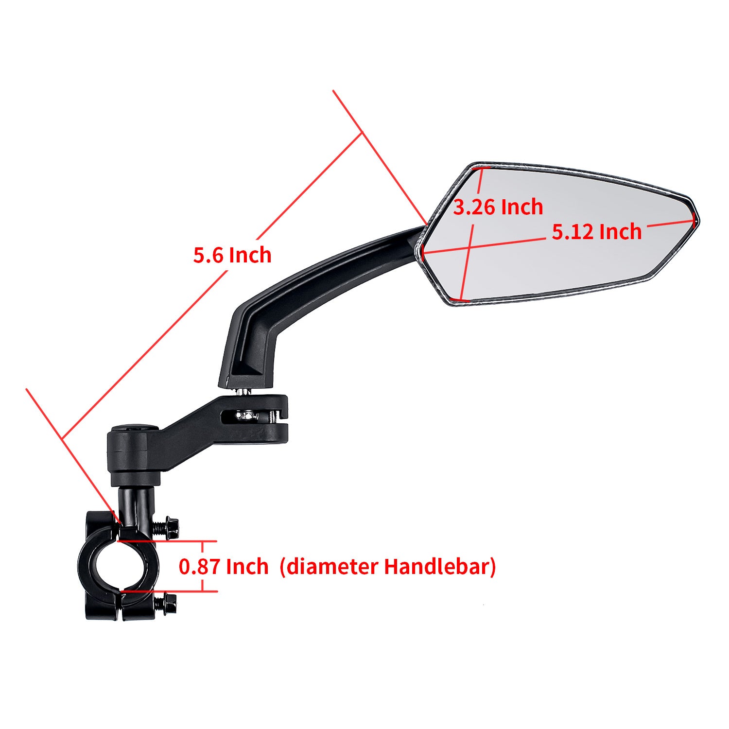 Addmotor Mirrors
For Ebikes And Etrikes