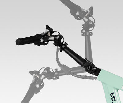 Addmotor Freetan M-368X height- and angle-adjustable handlebar and stem — Zeus eBikes Canada