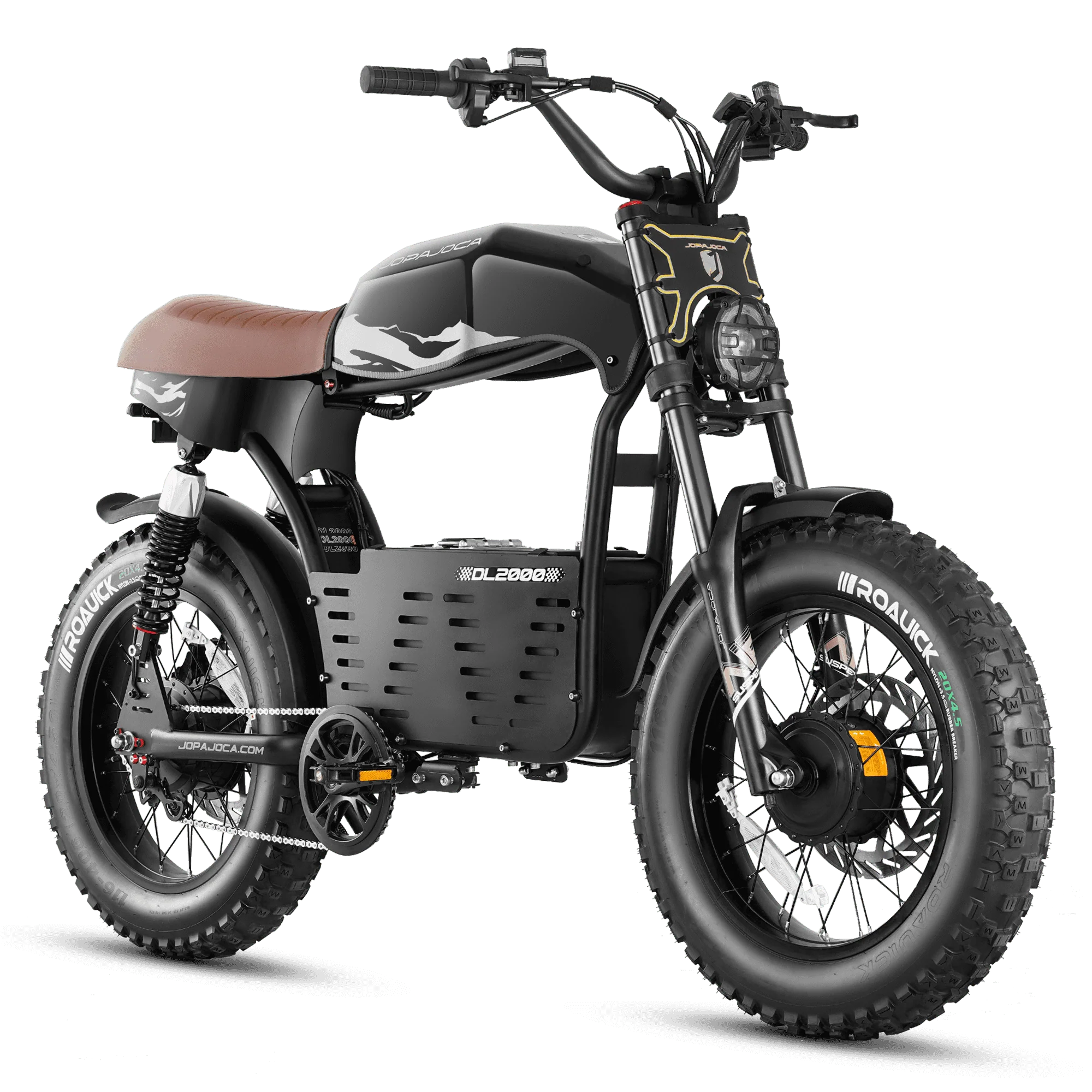 Eahora DL2000 Dual Motor Moped-Style Electric Bike (52V 30Ah)