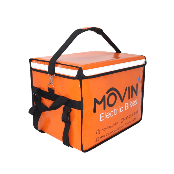 Insulated Food Delivery Bag — 40L Thermal, eBike Rack Mount